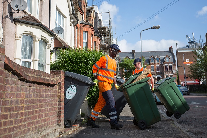 Come riciclare a Londra: Il Ritiro della spazzatura
