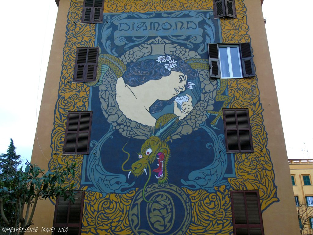 Street art nella periferia di Roma: i palazzi colorati di Tor Marancia